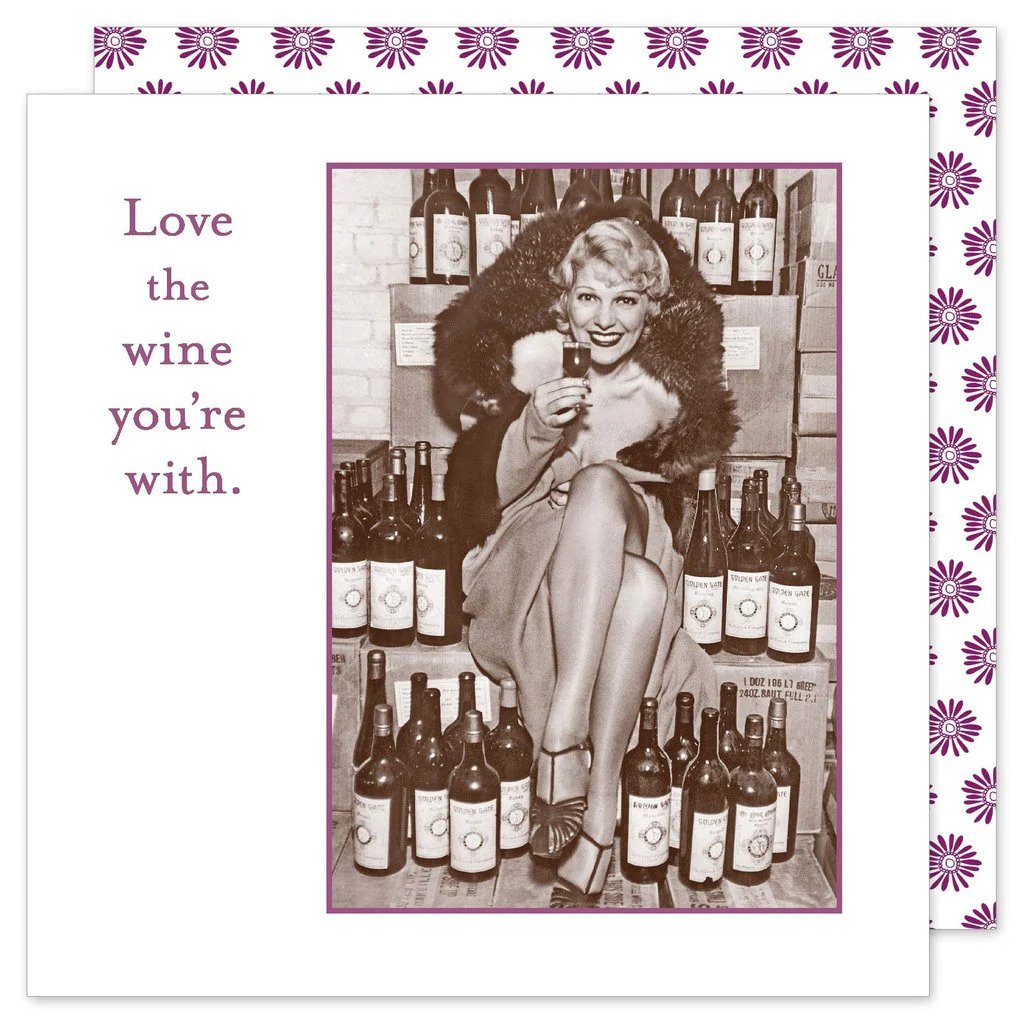Love the Wine You're With Napkins