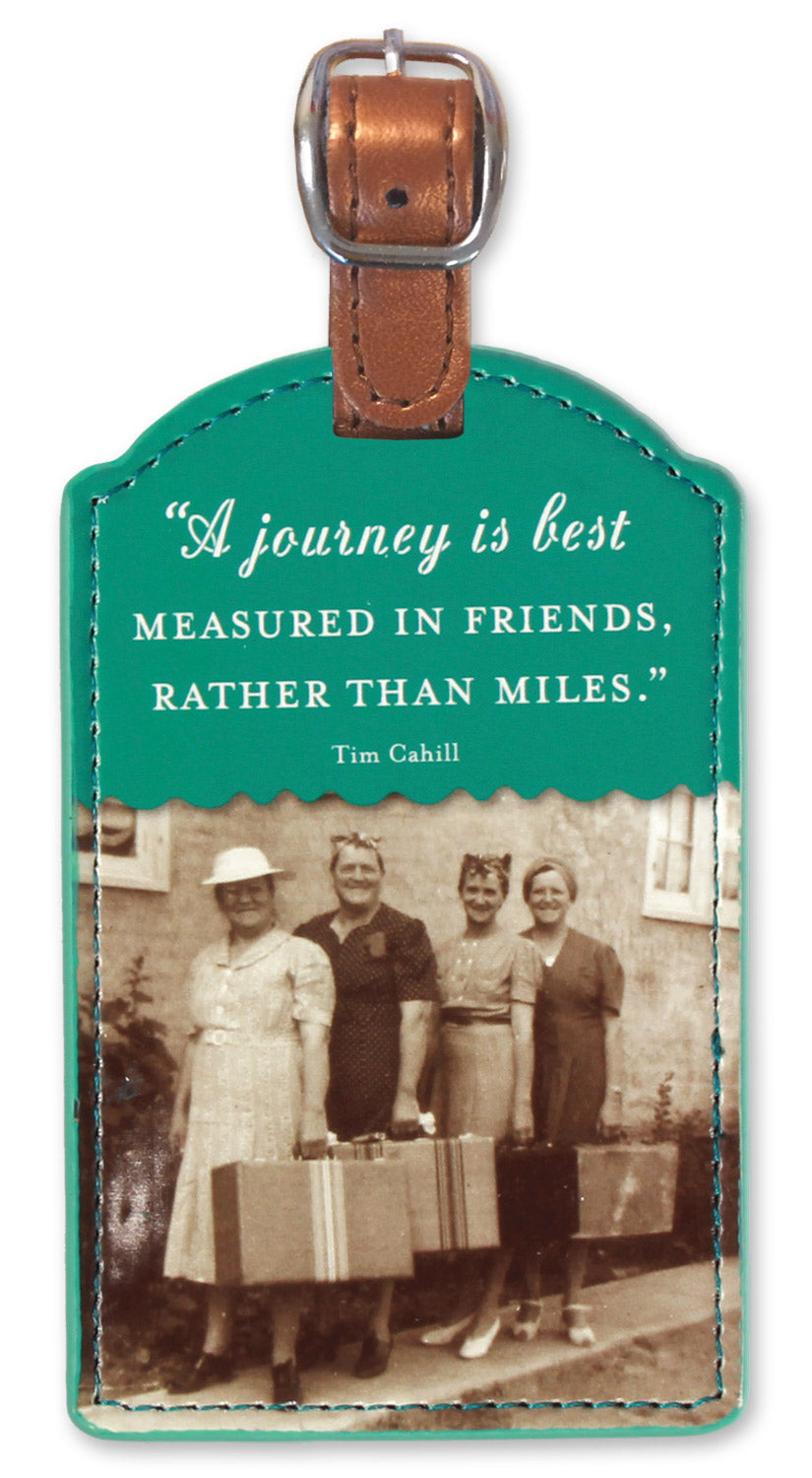Rather Than Miles Luggage Tag